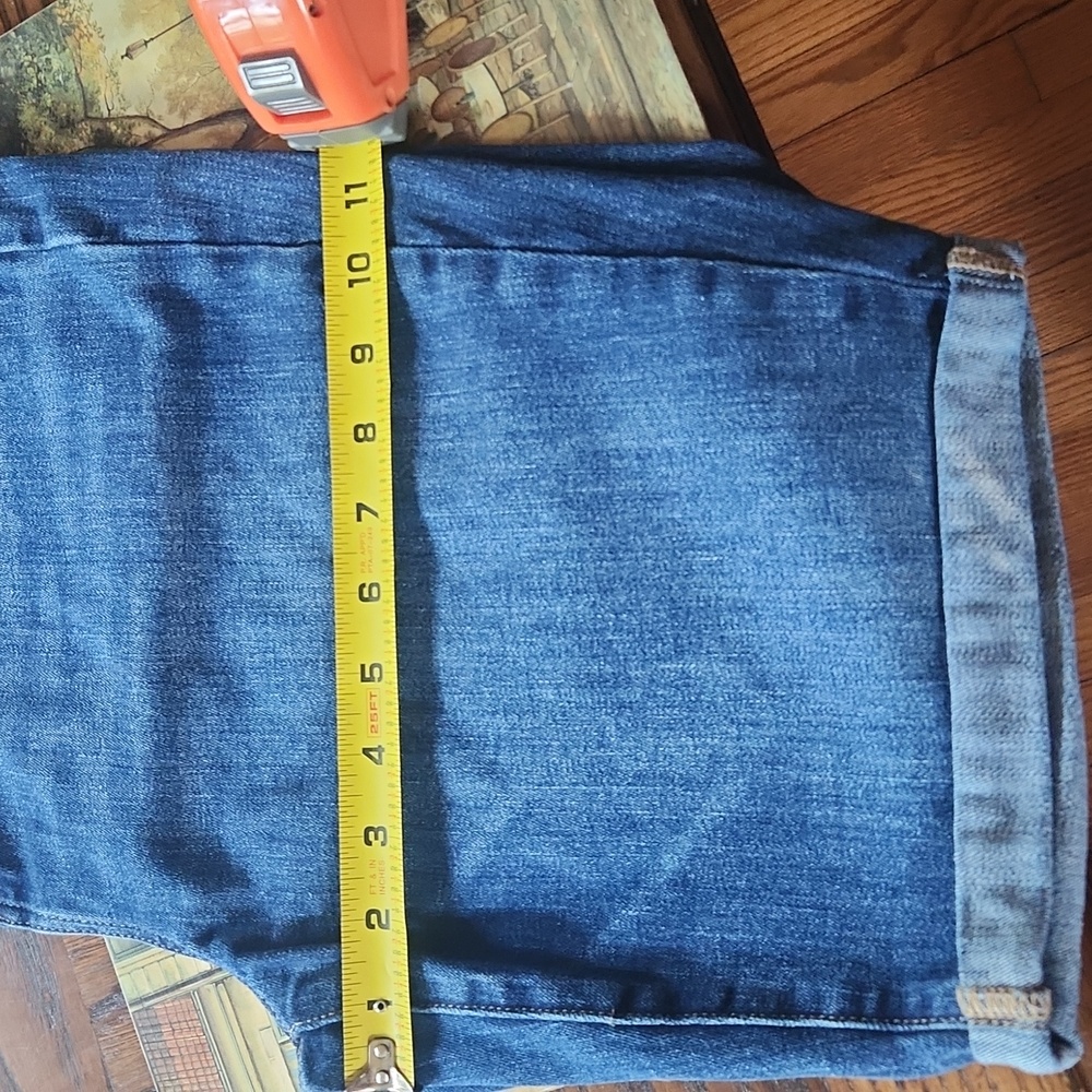 Blue Denim/bermuda Jean Shorts - Picture 8 of 8